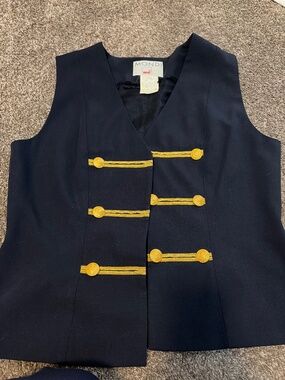 Vintage Mondi Military Style Vest